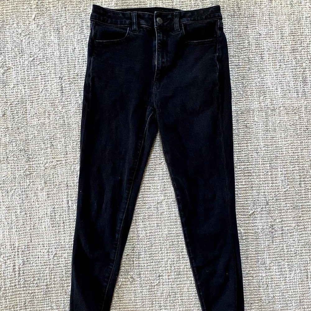 American Eagle Black Stretch Skinny Jeans